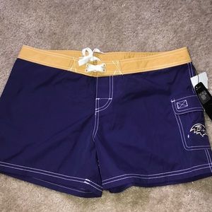 Women’s Baltimore Ravens Swim Shorts